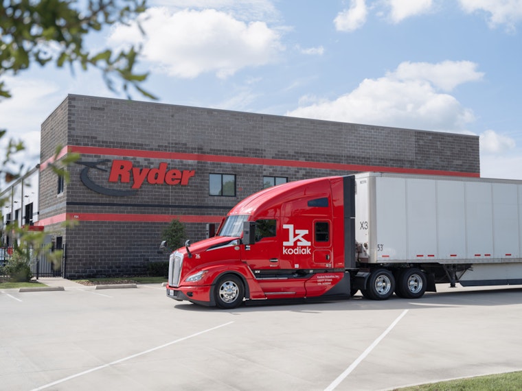 Driverless Trucks Rev Up in Houston, Kodiak Robotics and Ryder Launch Autonomous Truckport
