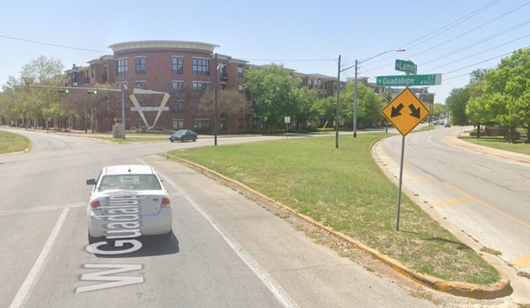 Early Morning Crash in Central Austin Injures One, Vehicle Hits Building