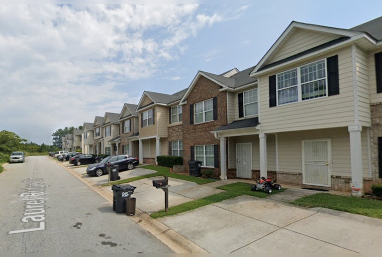 East Point Firefighters Tackle Intense Townhouse Blaze, No Injuries Reported