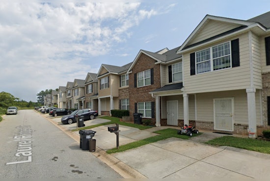 East Point Firefighters Tackle Intense Townhouse Blaze, No Injuries Reported