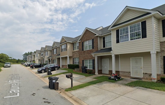 East Point Firefighters Tackle Intense Townhouse Blaze, No Injuries Reported