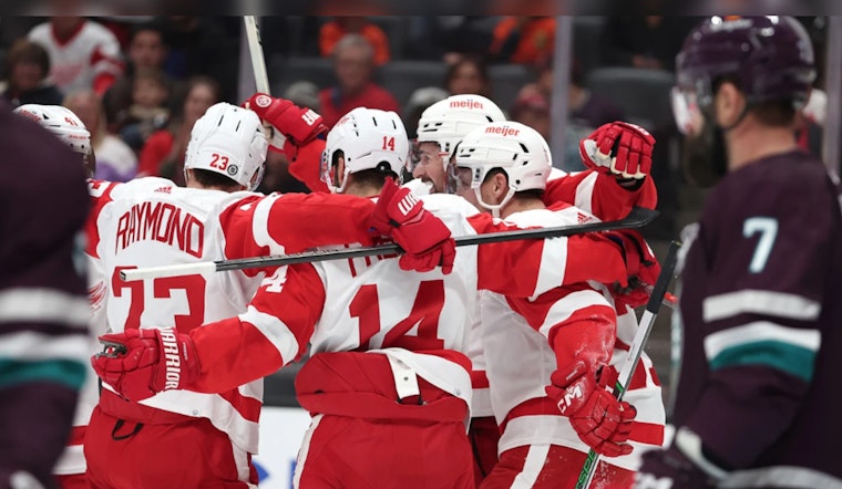 Edmonton Oilers Eye Record-Tying Ninth Win in Showdown With Detroit Red Wings at Little Caesars Arena