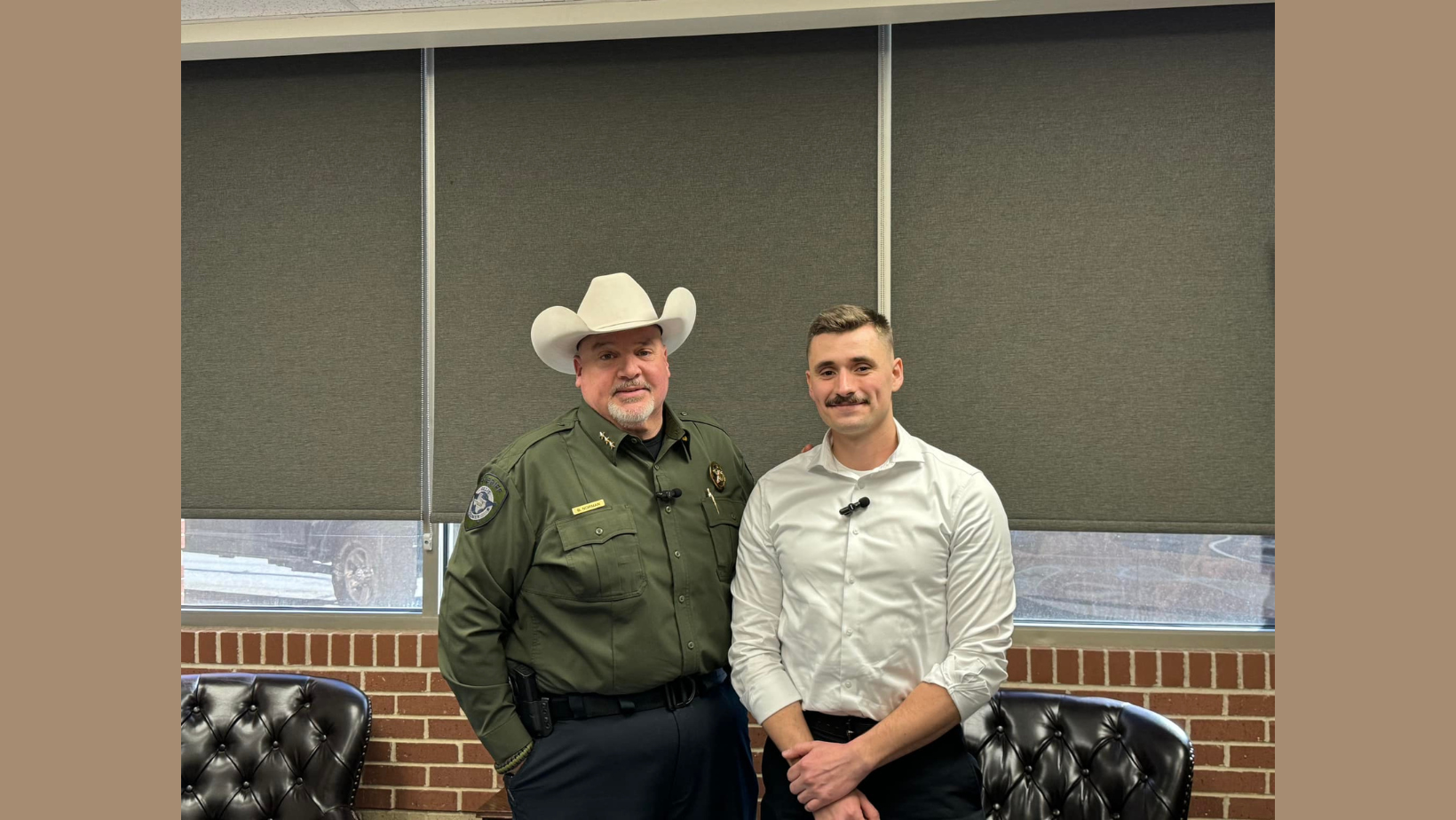 Ellis County Sheriffs Office Swears In New Deputy From Navarro