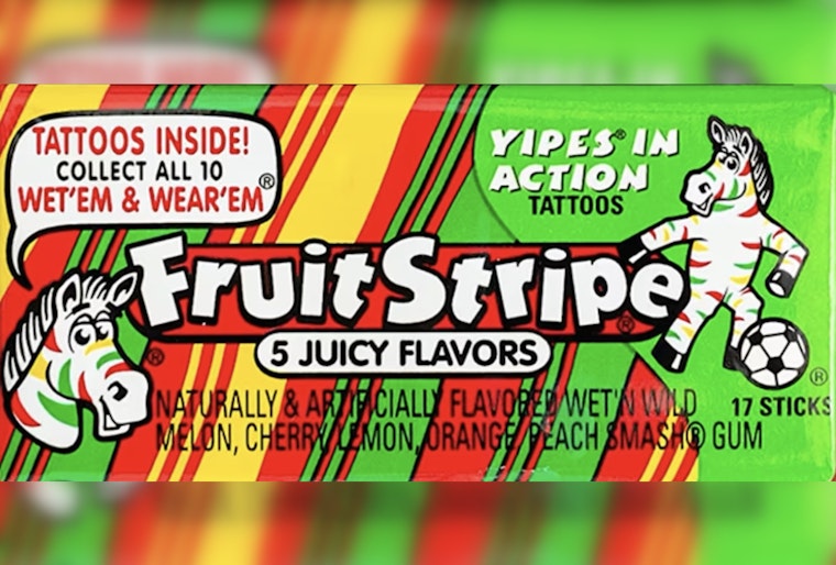 End of an Era, Ferrara Candy Discontinues Fruit Stripe Gum After 50 Sweet Years