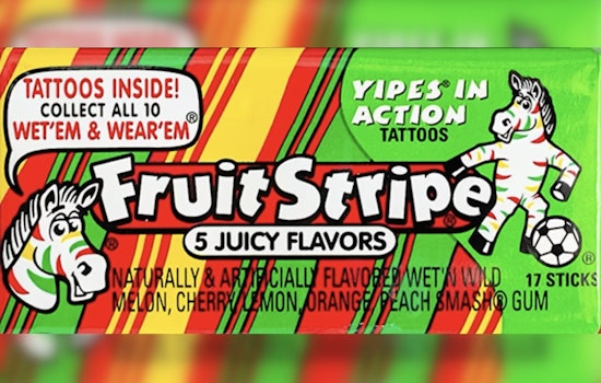 End of an Era, Ferrara Candy Discontinues Fruit Stripe Gum After 50 Sweet Years
