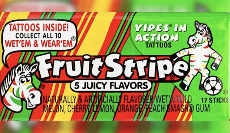 End of an Era, Ferrara Candy Discontinues Fruit Stripe Gum After 50 Sweet Years