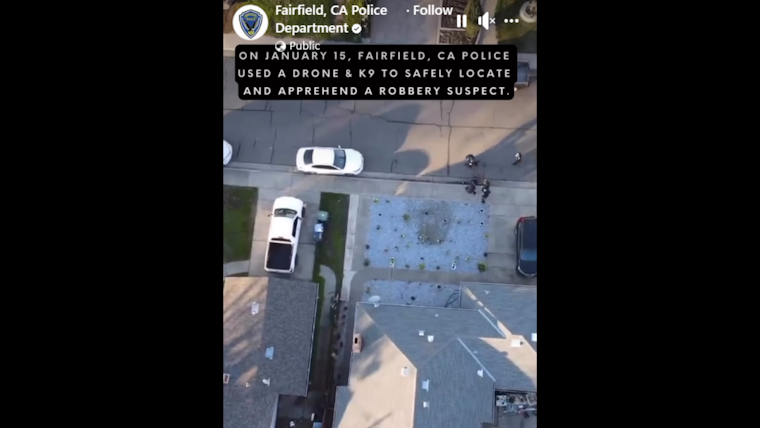 Fairfield Heist Leads to High-Tech Arrest: Drone and K9 Unveil Suspects in Epic Police Takedown