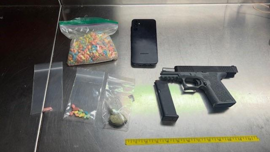 Fairfield PD Seizes Narcotics, Firearm in Traffic Stop with Two Richmond and Suisun City Men Detained