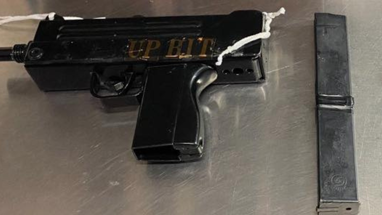 Fairfield Police Arrest Man Found with Loaded Firearms, Including Stolen Mack 10 Submachine Gun