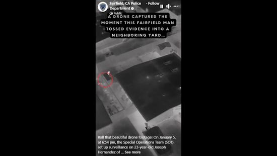 Fairfield Police Nab Suspected Shooter with High-Tech Drone Surveillance in Coordinated Sting