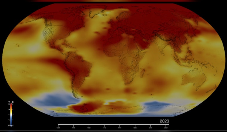 Feeling the Sizzle, NASA Rings Alarm Bells as 2023 Becomes Earth's Hottest Year on the Books