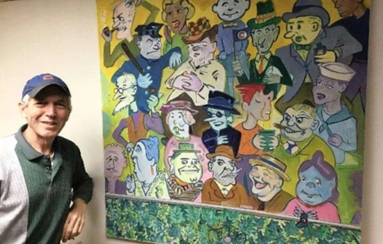 Filmmaker Tom Palazzolo Identified as Artist Behind Enigmatic Wrigley Field Painting