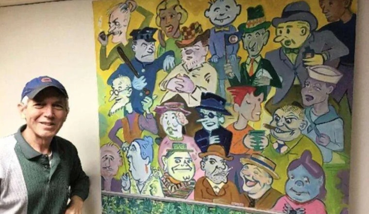 Filmmaker Tom Palazzolo Identified as Artist Behind Enigmatic Wrigley Field Painting