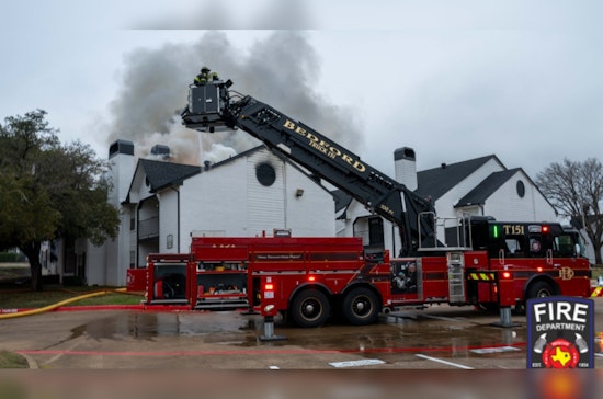 Firefighters Contain Blaze at Bedford Apartment Complex, No Civilian Injuries Reported