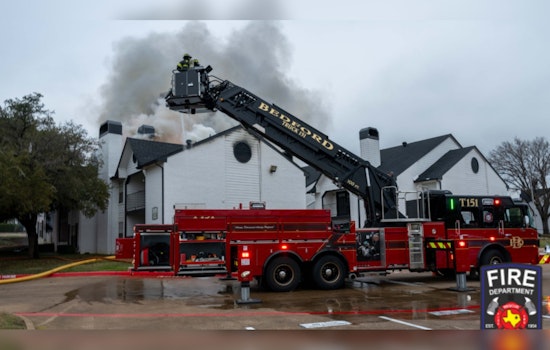 Firefighters Contain Blaze at Bedford Apartment Complex, No Civilian Injuries Reported