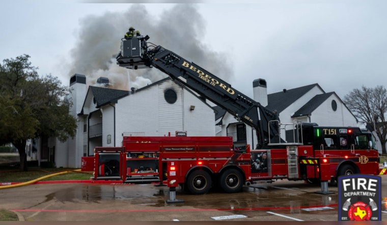 Firefighters Contain Blaze at Bedford Apartment Complex, No Civilian Injuries Reported