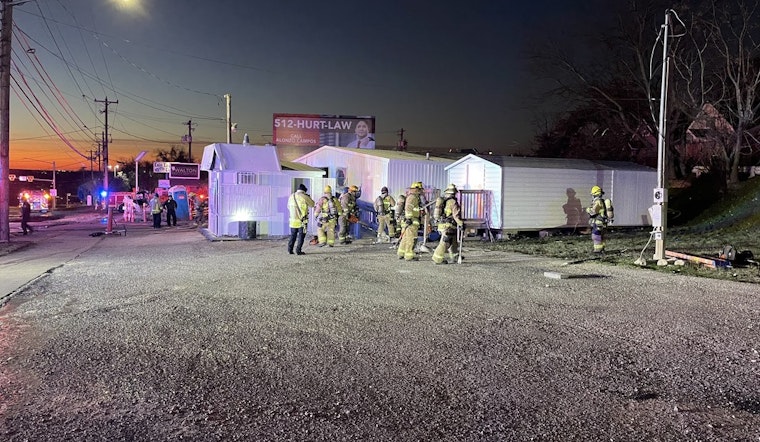 Firefighters Douse Early Morning Blaze in Vacant East Austin Building, No Injuries Reported