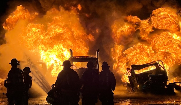 Firefighters Quell Flames at New Hampshire Fuel Facility, No Injuries Reported Despite Oil Tanker Blaze