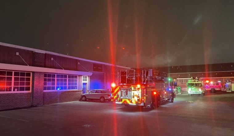 Firefighters Quell Trash Fire Spread to Commercial Building in South Austin