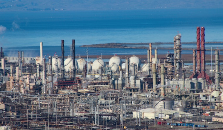 Flaring at Chevron Refinery Mars Richmond Skyline, No Need for Evacuations