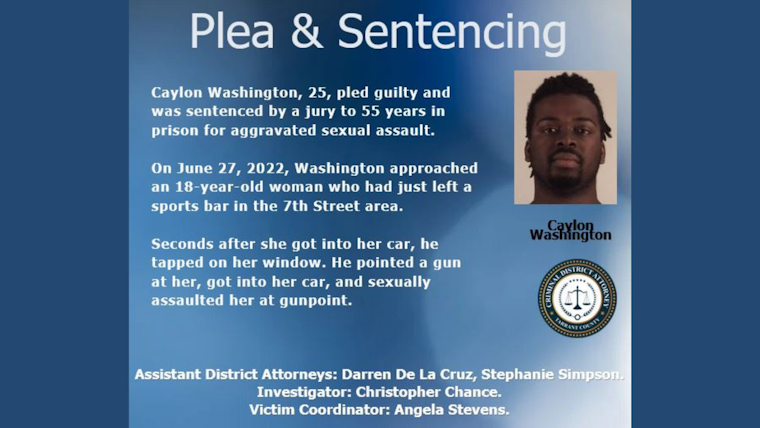 Fort Worth Police Department Praised by Tarrant County DA for Role in Recent Plea and Sentencing