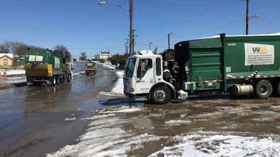 Fort Worth Solid Waste Services Announces One-Day Trash Pickup Delay Due to Ice-Related Road Conditions