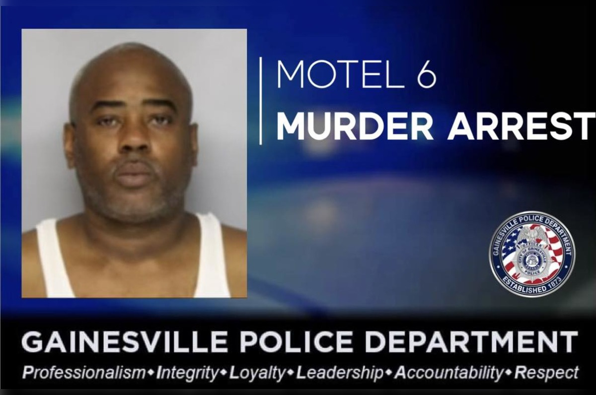 Gainesville Man Charged with Felony Murder in Motel 6 Shooting Death