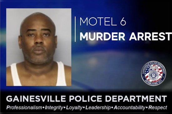 Gainesville Man Charged with Felony Murder in Motel 6 Shooting Death