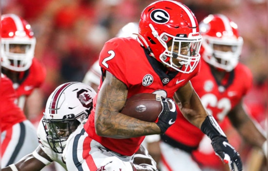 Georgia's Rushing Stars Daijun Edwards and Kendall Milton Set Sights on NFL Draft