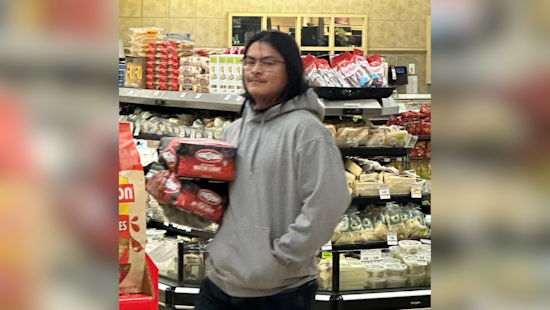 Gilroy Police Seek Public's Aid in Identifying Suspect in Nob Hill Theft Spree