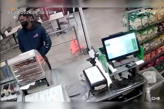 Gwinnett County Suspect in 'Kool-Aid' Sweatshirt Sought for Car Break-In, Credit Card Fraud in Duluth