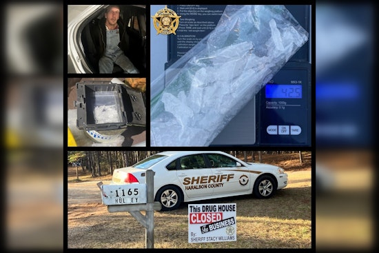 Haralson County Traffic Stop Leads to Discovery of Crossbow and Meth, Suspect Detained