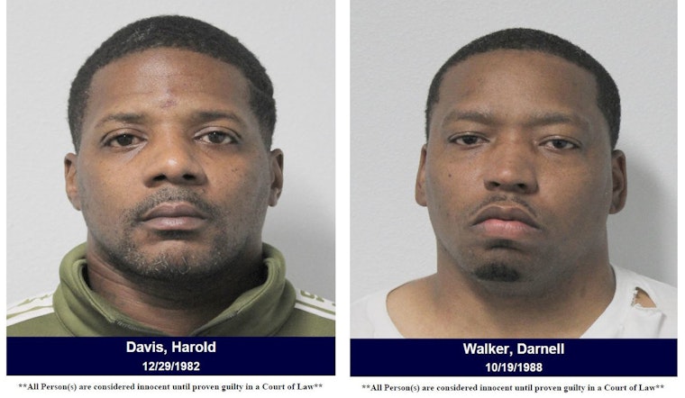 Harris County Constables Apprehend Two Suspected Gym Parking Lot Burglars in Swift Operation