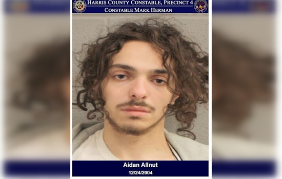 Harris County Man, Aidan Allnut, Suspected of Multiple Drug Possessions and Unlawful Weapon Carry