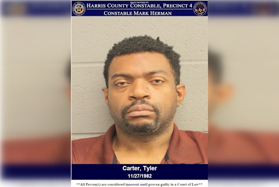 Harris County Traffic Stop Nets Suspect, Tyler Carter, for Meth Possession with $10K Bond