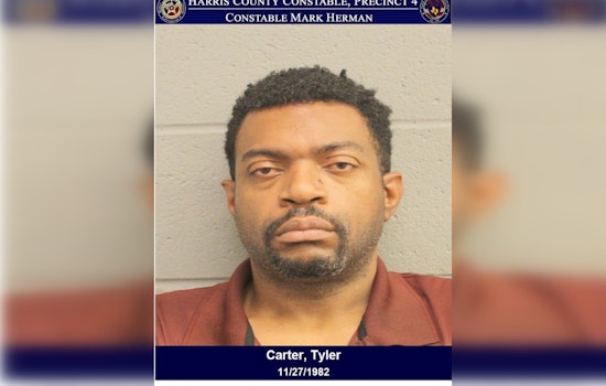 Harris County Traffic Stop Nets Suspect, Tyler Carter, for Meth Possession with $10K Bond