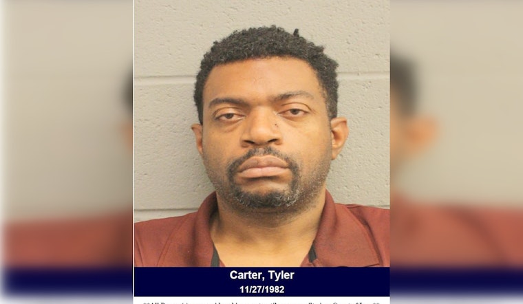 Harris County Traffic Stop Nets Suspect, Tyler Carter, for Meth Possession with $10K Bond