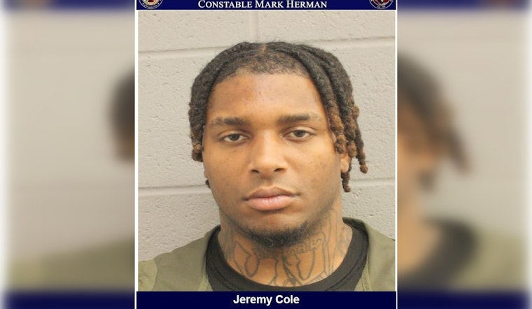 Harris County Traffic Stop Unveils Stolen Vehicle and Felony Warrant, Suspect Jeremy Cole Arrested