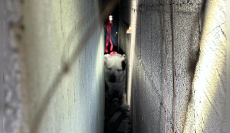 Hialeah Firefighters Carve Through Concrete to Save Dog Trapped Between Walls