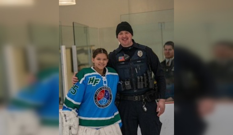 High School Hockey Team Honors Eden Prairie First Responders in Special Tribute Game