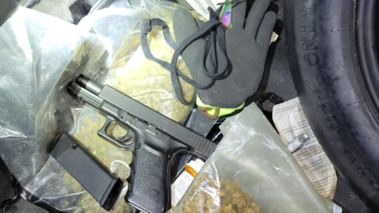 High-Speed Chase Ends in Crash and Arrest, Suspect Charged with Drug and Weapon Possession in Forest Hill