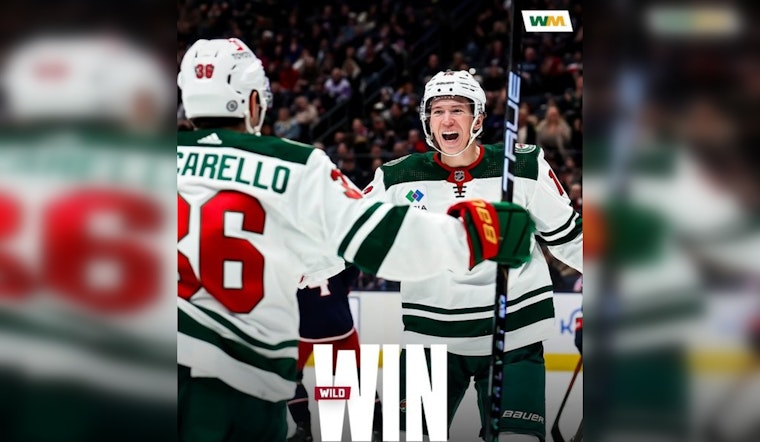 Historic Night for Fleury as Wild Claim Overtime Triumph Over Blue Jackets in Minneapolis