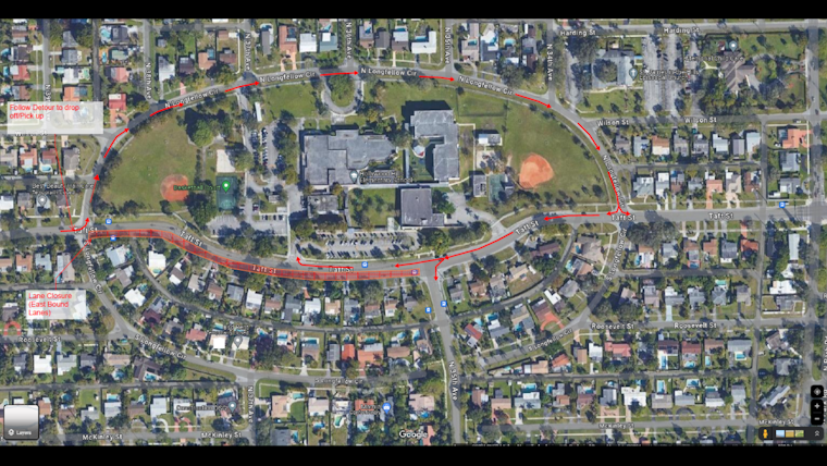 Hollywood Hills Sewer Project Leads to Partial Closure of Taft Street, Affecting School Commute