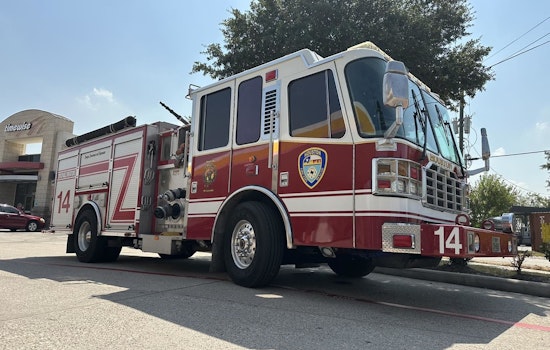 Houston Fire Department Quickly Extinguishes Truck Yard Blaze Caused by Lightning, No Injuries Reported