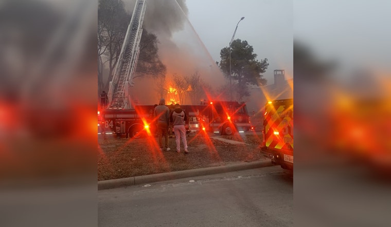 Houston Firefighters Tackle Blazing Apartment Fire on Greens Road with No Injuries Reported