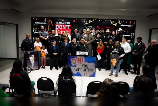 Houston Takes Strong Action Against Drunk Driving with Almost 200 DWI Charges Filed Before New Year's Eve