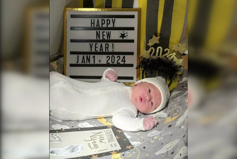 Photos: Denver Health welcomes 1st baby born in 2024