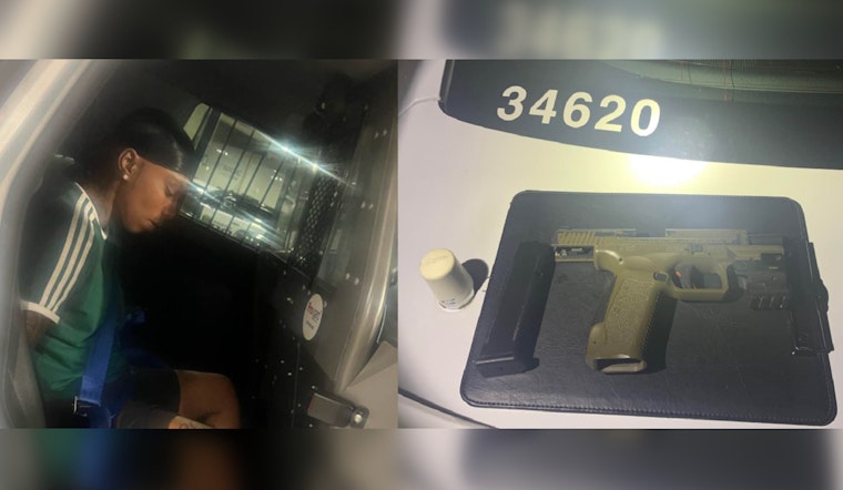 Houston Woman Arrested for Reckless Driving and Firearm Possession Following Traffic Stop