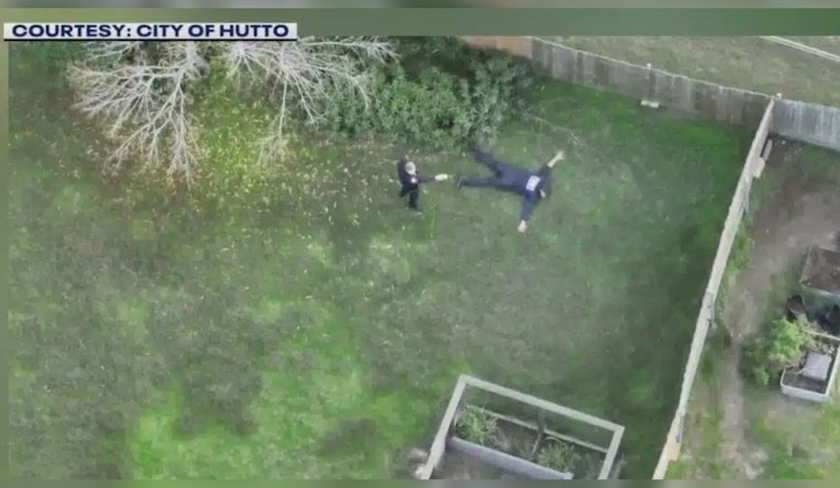 Hutto Police Employ Drone Tech to Apprehend Fugitive in Texas