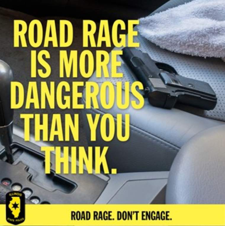 Illinois State Police Launch "Road Rage. Don't Engage." Campaign to Curb Aggressive Driving